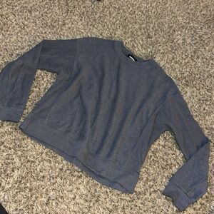 Monrow grey sweatshirt, size S.